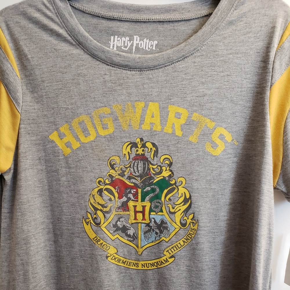 Harry Potter Hogwarts Ladies Grey tshirt